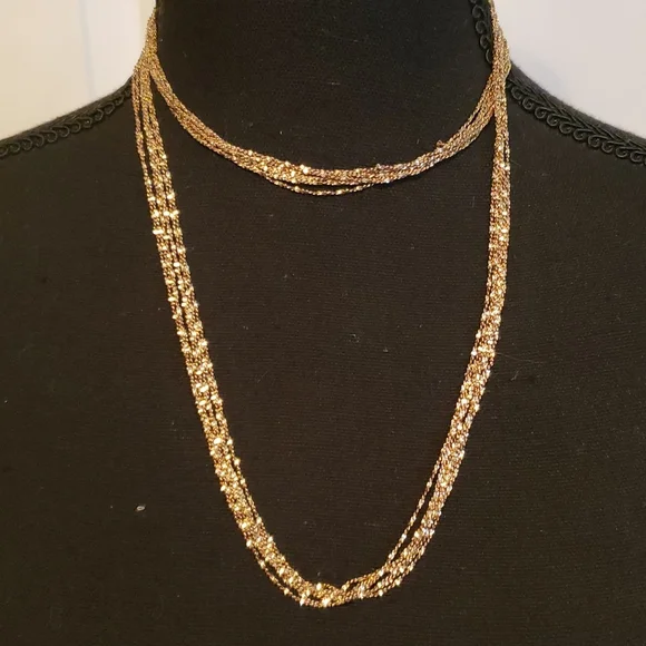 Genuine bronze BELLEZZA multi-strand  jewelry set - Picture 8 of 13